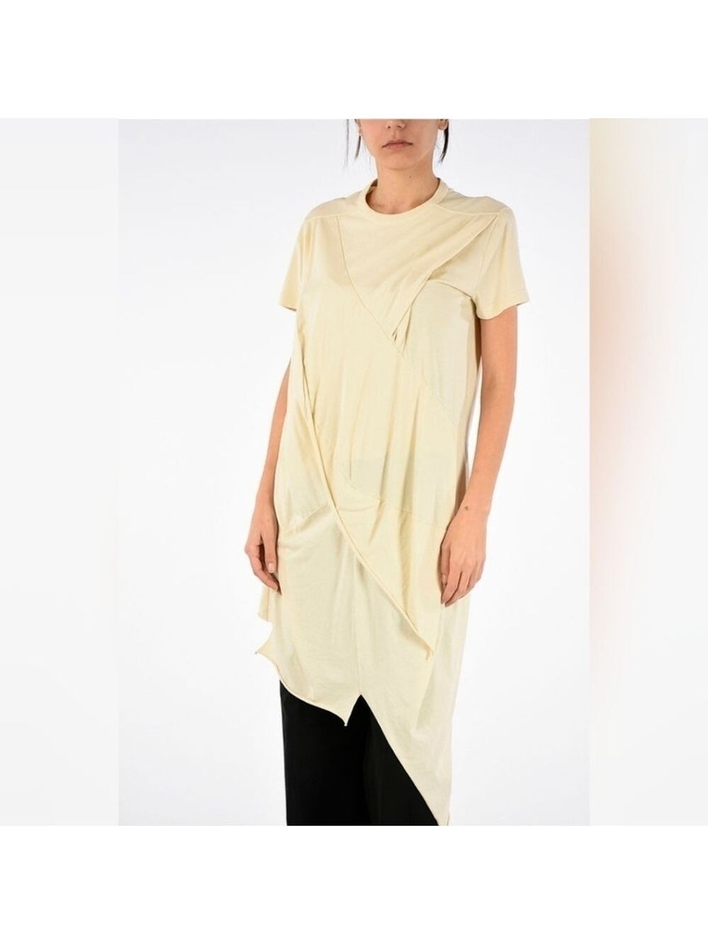 RICK Owens Drkshdw Swirl tshirt in Natural color size S BNWT